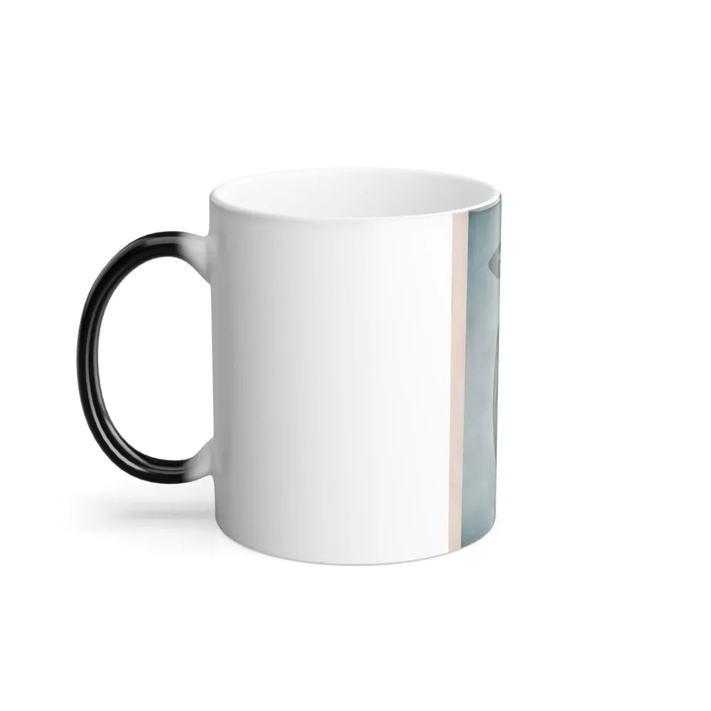 Sheree North #277 - Escapade Mag. Feb. '56 - 1 B&W Photo (Vintage Female Icons) Color Changing Mug 11oz-Go Mug Yourself