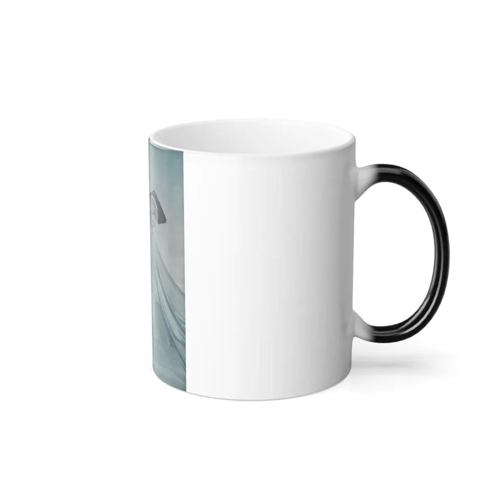 Sheree North #277 - Escapade Mag. Feb. '56 - 1 B&W Photo (Vintage Female Icons) Color Changing Mug 11oz-Go Mug Yourself