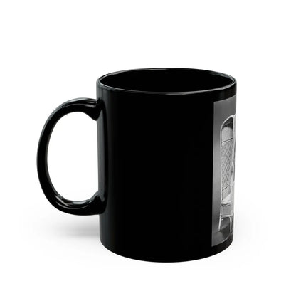 Sheree North #29 (Vintage Female Icon) Black Coffee Mug-Go Mug Yourself