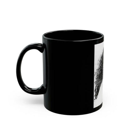 Sheree North #290 (Vintage Female Icon) Black Coffee Mug-Go Mug Yourself