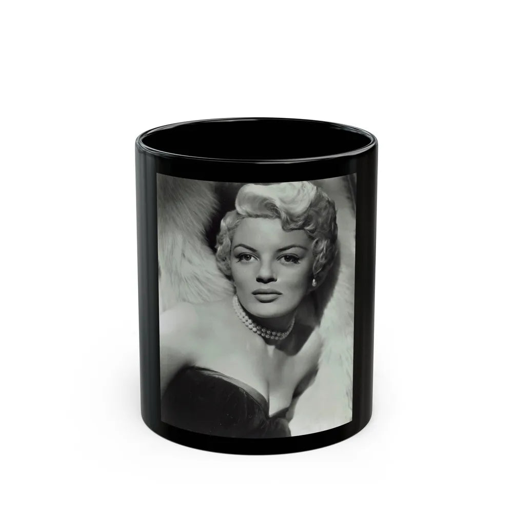 Sheree North #292 (Vintage Female Icon) Black Coffee Mug-11oz-Go Mug Yourself