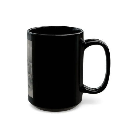 Sheree North #293 - PHOTO Mag. Feb. '54 - 1 B&W Inside Cover Photo (Vintage Female Icon) Black Coffee Mug - Go Mug Yourself