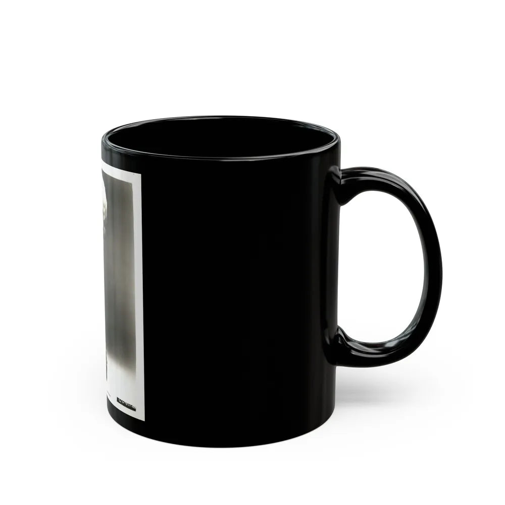 Sheree North #304 (Vintage Female Icon) Black Coffee Mug-Go Mug Yourself