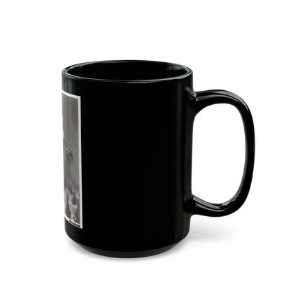 Sheree North #305 (Vintage Female Icon) Black Coffee Mug-Go Mug Yourself