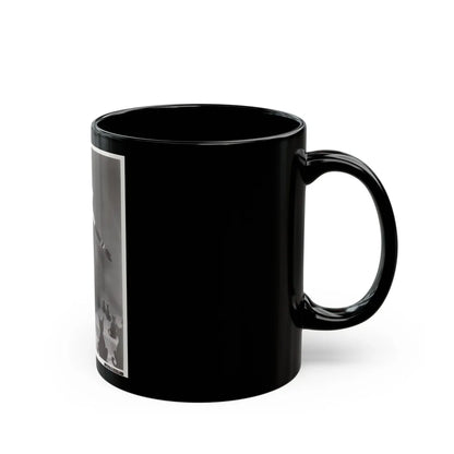 Sheree North #305 (Vintage Female Icon) Black Coffee Mug-Go Mug Yourself