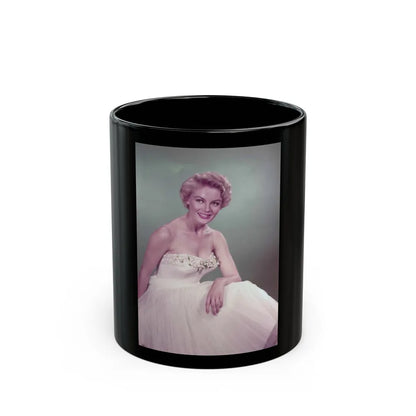 Sheree North #307 (Vintage Female Icon) Black Coffee Mug-11oz-Go Mug Yourself
