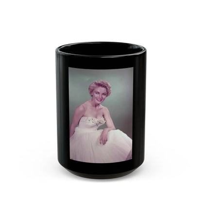 Sheree North #307 (Vintage Female Icon) Black Coffee Mug-15oz-Go Mug Yourself