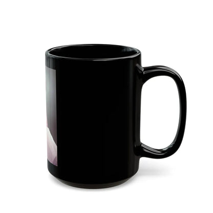 Sheree North #307 (Vintage Female Icon) Black Coffee Mug-Go Mug Yourself