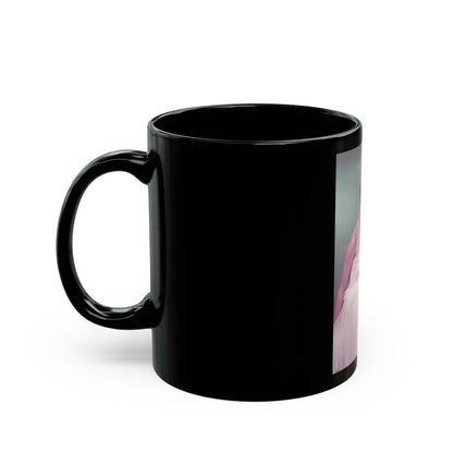 Sheree North #307 (Vintage Female Icon) Black Coffee Mug-Go Mug Yourself
