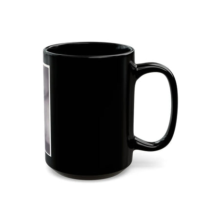 Sheree North #311 (Vintage Female Icon) Black Coffee Mug-Go Mug Yourself