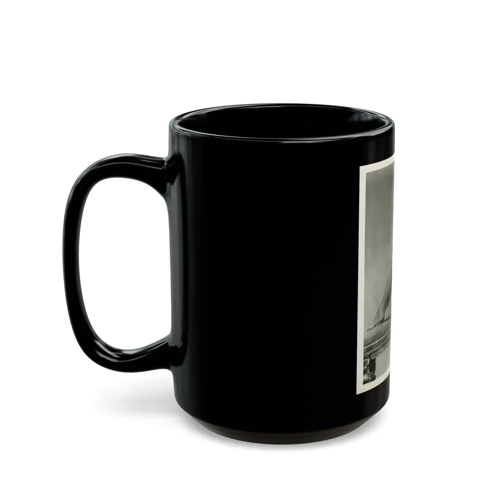 Sheree North #312 (Vintage Female Icon) Black Coffee Mug-Go Mug Yourself