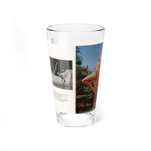 Sheree North #313 - Modern Screen Pin-Ups Magazine Issue #1 (Vintage Female Icon) Pint Glass 16oz 16oz - Go Mug Yourself
