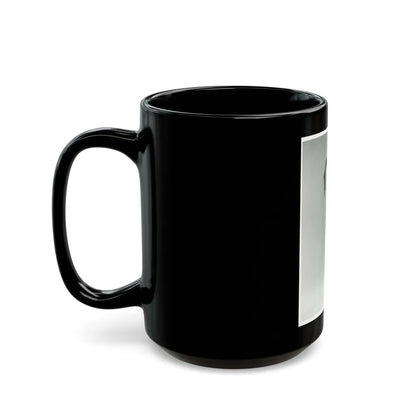 Sheree North #317 (Vintage Female Icon) Black Coffee Mug-Go Mug Yourself