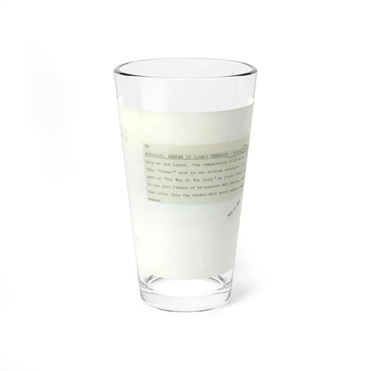 Sheree North #3181 (Vintage Female Icon) Pint Glass 16oz 16oz - Go Mug Yourself