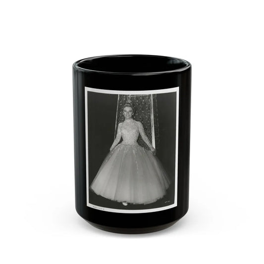 Sheree North #328 (Vintage Female Icon) Black Coffee Mug-15oz-Go Mug Yourself