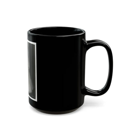 Sheree North #328 (Vintage Female Icon) Black Coffee Mug-Go Mug Yourself