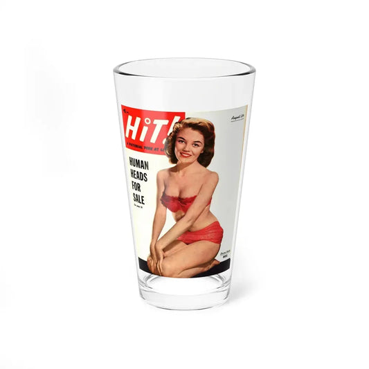 Sheree North #333 - Hit! Mag. Cover (Vintage Female Icon) Pint Glass 16oz 16oz - Go Mug Yourself