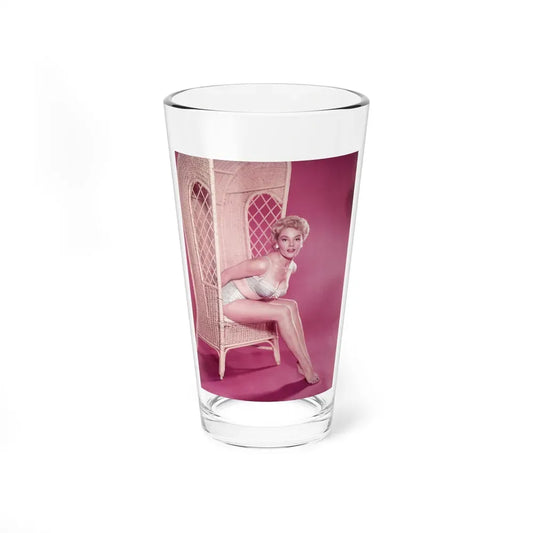 Sheree North #34 - 8x10 Full Body Color 1-Piece Swimsuit Cheesecake Photo circa 1950's3 (Vintage Female Icon) Pint Glass 16oz 16oz - Go Mug Yourself