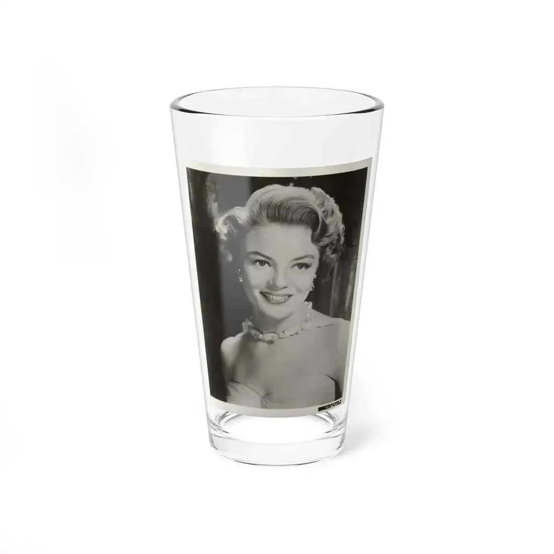 Sheree North #349 - 8x10 Vintage B&W Upper Body Photo (Vintage Female Icon) Pint Glass 16oz 16oz - Go Mug Yourself