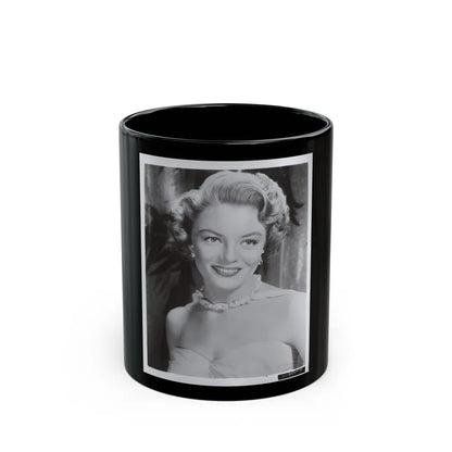 Sheree North #349 - 8x10 Vintage B&W Upper Body Photo1 (Vintage Female Icon) Black Coffee Mug-11oz-Go Mug Yourself