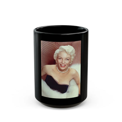 Sheree North #35 (Vintage Female Icon) Black Coffee Mug-15oz-Go Mug Yourself