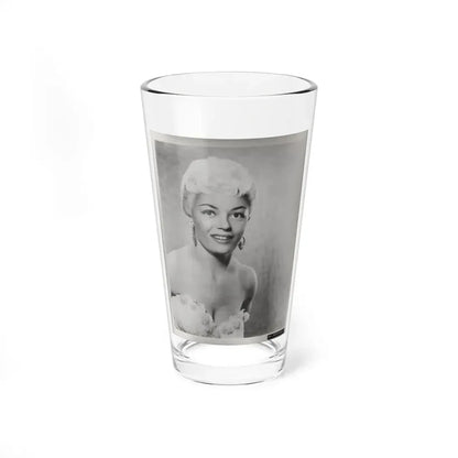 Sheree North #350 - 8x10 Vintage B&W Upper Body Photo (Vintage Female Icon) Pint Glass 16oz 16oz - Go Mug Yourself