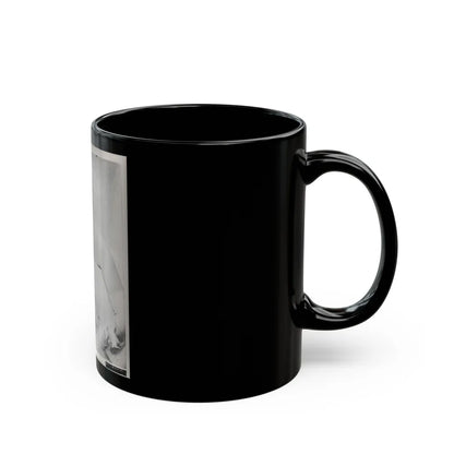 Sheree North #351 - 8x10 Vintage B&W Upper Body Photo (Vintage Female Icon) Black Coffee Mug-Go Mug Yourself