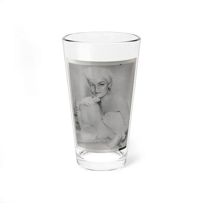 Sheree North #351 - 8x10 Vintage B&W Upper Body Photo (Vintage Female Icon) Pint Glass 16oz 16oz - Go Mug Yourself