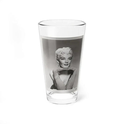 Sheree North #352 - 8x10 Vintage B&W Upper Body Photo (Vintage Female Icon) Pint Glass 16oz 16oz - Go Mug Yourself