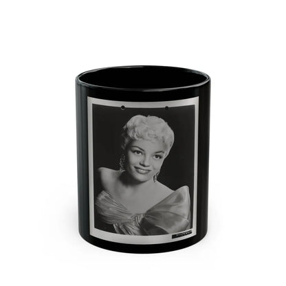 Sheree North #353 - 8x10 Vintage B&W Upper Body Photo (Vintage Female Icon) Black Coffee Mug-11oz-Go Mug Yourself