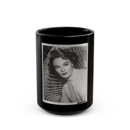 Sheree North #355 - 8x10 Vintage B&W Upper Body Photo (Vintage Female Icon) Black Coffee Mug-15oz-Go Mug Yourself