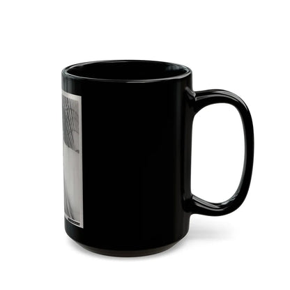 Sheree North #355 - 8x10 Vintage B&W Upper Body Photo (Vintage Female Icon) Black Coffee Mug-Go Mug Yourself