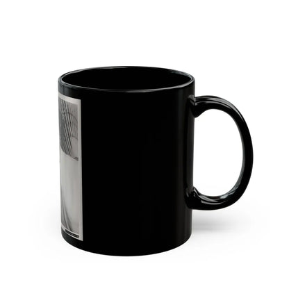 Sheree North #355 - 8x10 Vintage B&W Upper Body Photo (Vintage Female Icon) Black Coffee Mug-Go Mug Yourself