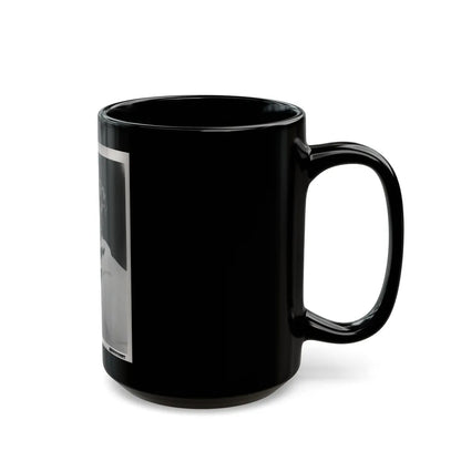 Sheree North #356 - 8x10 Vintage B&W Upper Body Photo (Vintage Female Icon) Black Coffee Mug-Go Mug Yourself