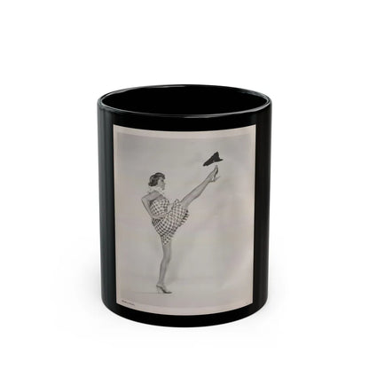 Sheree North #359 - 8x10 Vintage B&W Upper Body Photo (Vintage Female Icon) Black Coffee Mug-11oz-Go Mug Yourself