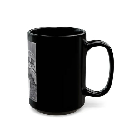 Sheree North #367 (Vintage Female Icon) Black Coffee Mug-Go Mug Yourself