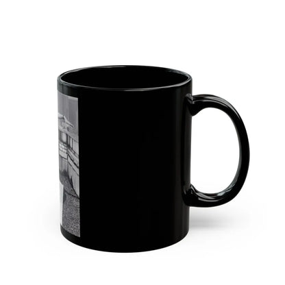 Sheree North #367 (Vintage Female Icon) Black Coffee Mug-Go Mug Yourself