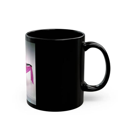 Sheree North #37 (Vintage Female Icon) Black Coffee Mug-Go Mug Yourself