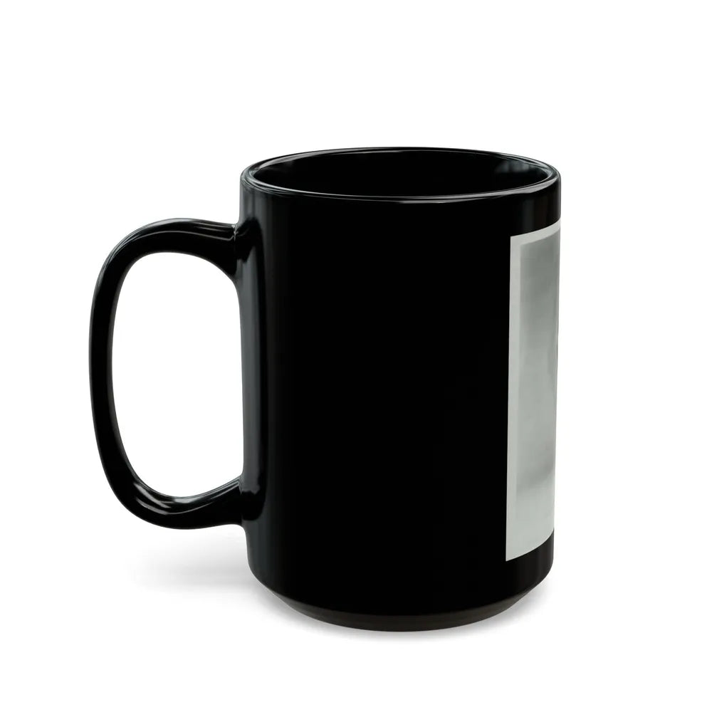 Sheree North #47 (Vintage Female Icon) Black Coffee Mug-Go Mug Yourself