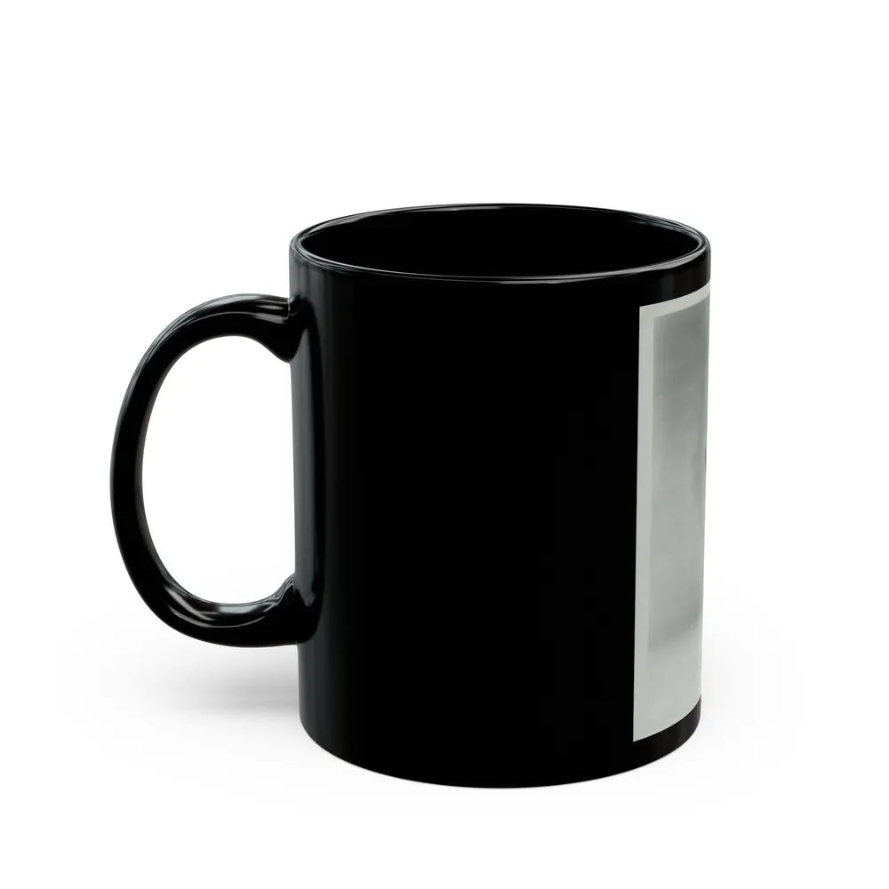 Sheree North #47 (Vintage Female Icon) Black Coffee Mug-Go Mug Yourself