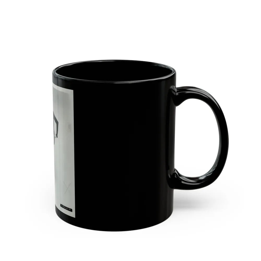 Sheree North #47 (Vintage Female Icon) Black Coffee Mug-Go Mug Yourself
