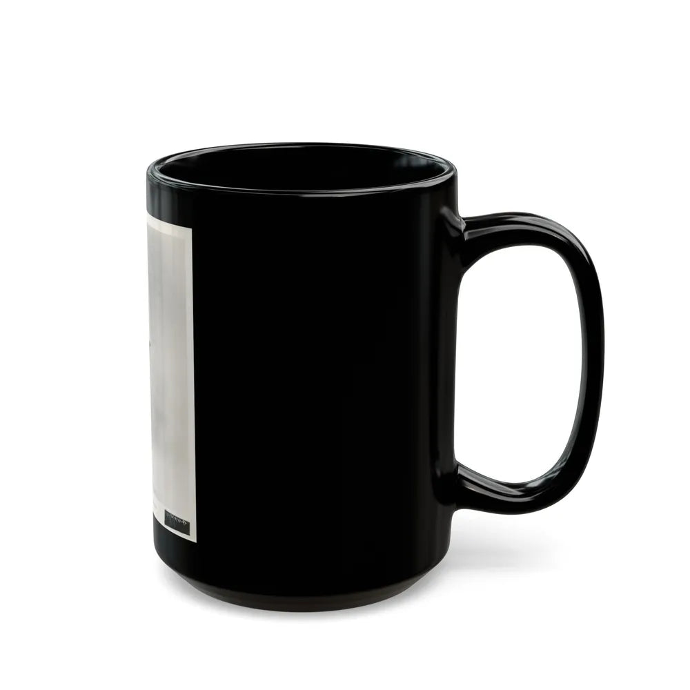 Sheree North #53 (Vintage Female Icon) Black Coffee Mug-Go Mug Yourself