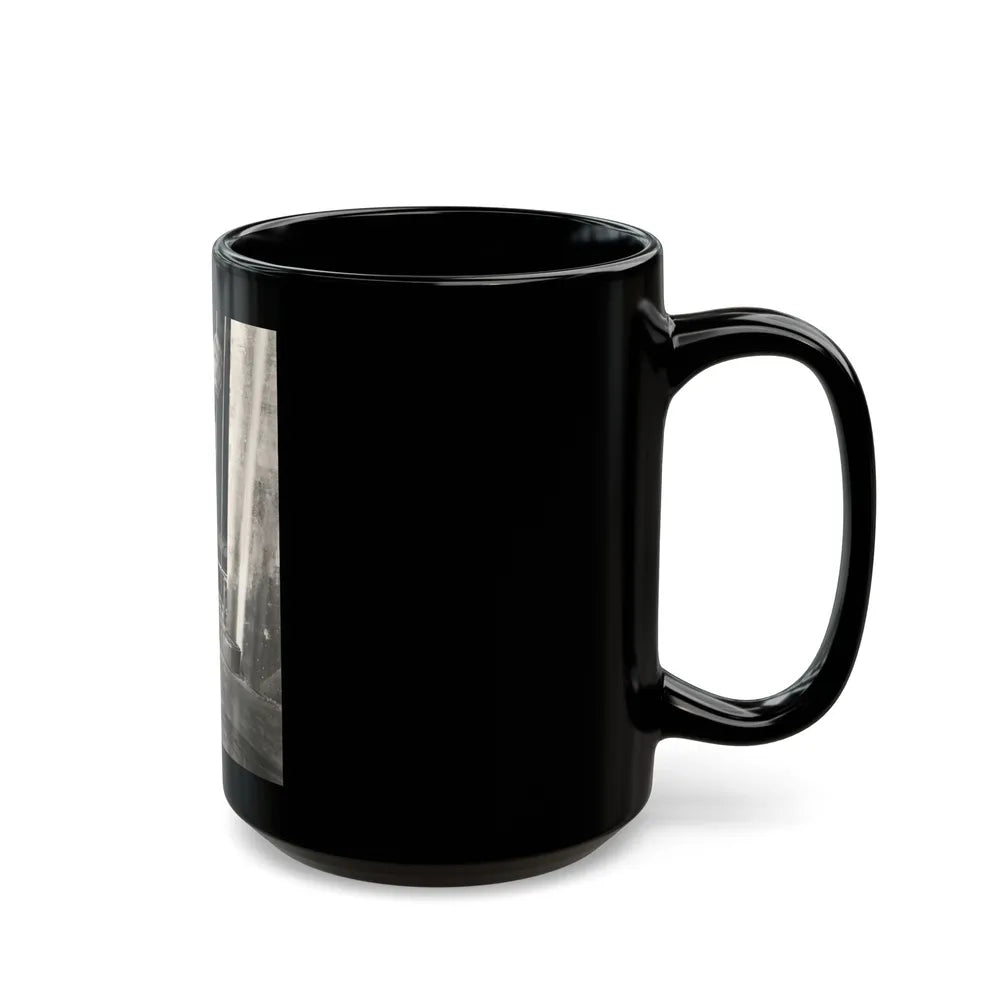 Sheree North #63 (Vintage Female Icon) Black Coffee Mug-Go Mug Yourself