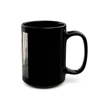 Sheree North #63 (Vintage Female Icon) Black Coffee Mug-Go Mug Yourself