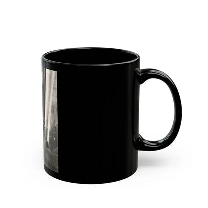 Sheree North #63 (Vintage Female Icon) Black Coffee Mug-Go Mug Yourself