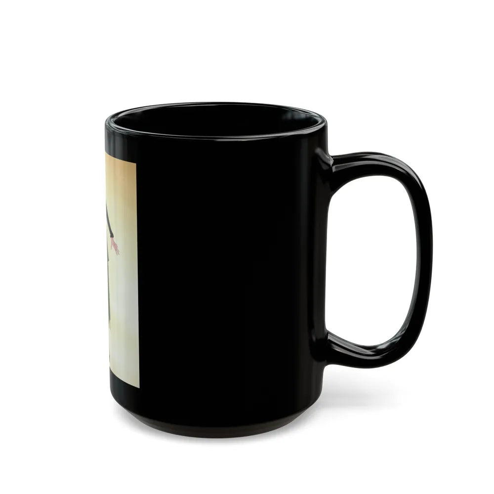 Sheree North #64 (Vintage Female Icon) Black Coffee Mug-Go Mug Yourself