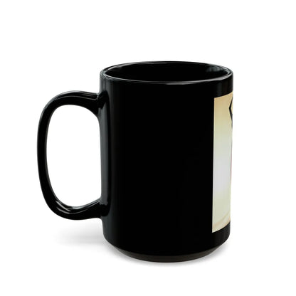Sheree North #64 (Vintage Female Icon) Black Coffee Mug-Go Mug Yourself