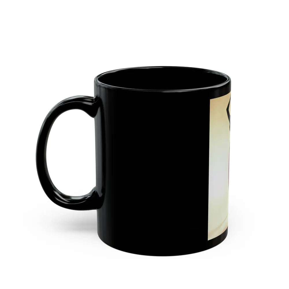 Sheree North #64 (Vintage Female Icon) Black Coffee Mug-Go Mug Yourself
