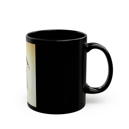 Sheree North #64 (Vintage Female Icon) Black Coffee Mug-Go Mug Yourself