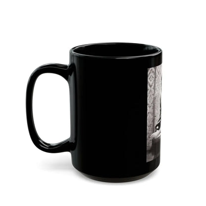 Sheree North #67 (Vintage Female Icon) Black Coffee Mug-Go Mug Yourself